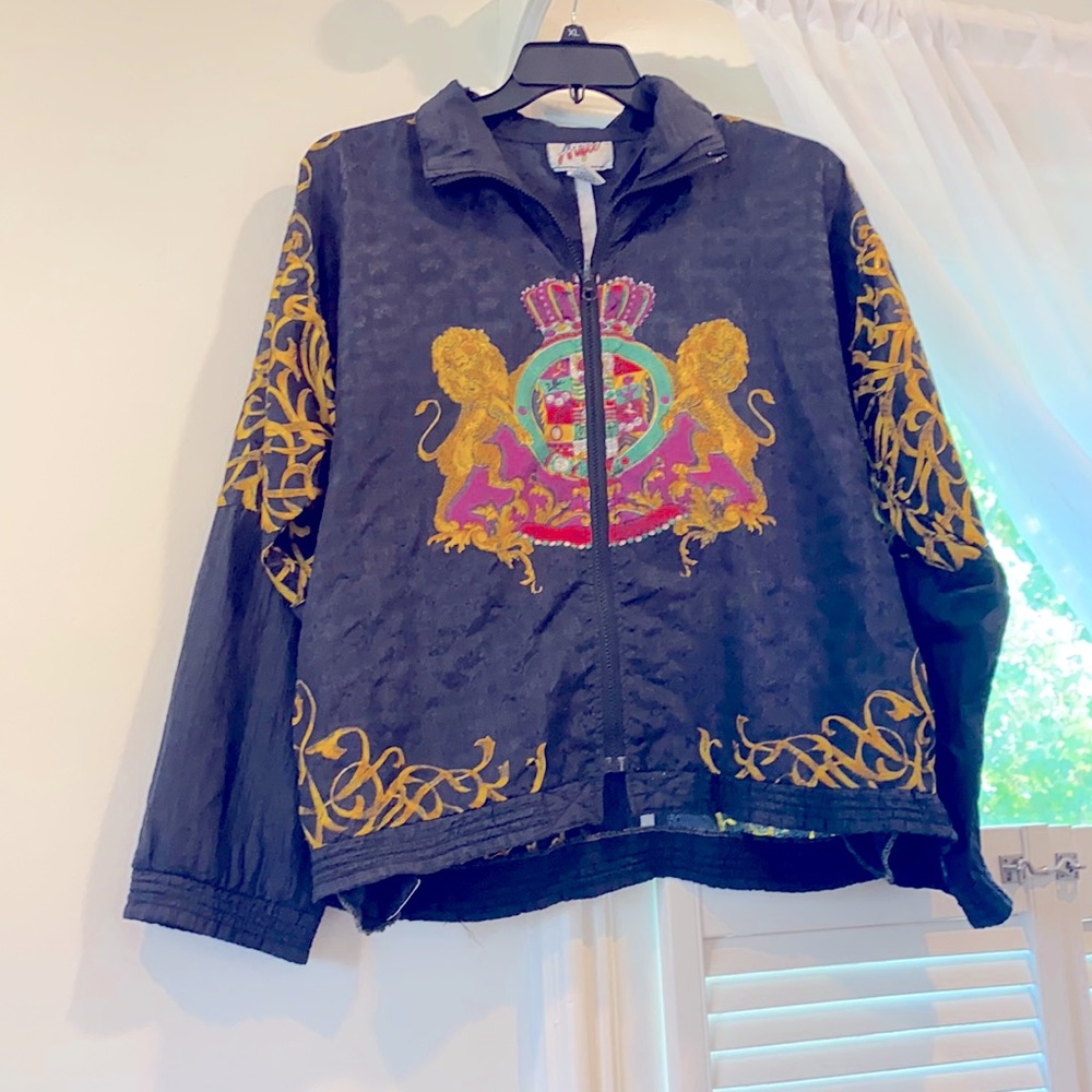 VINTAGE Argee zip up windbreaker